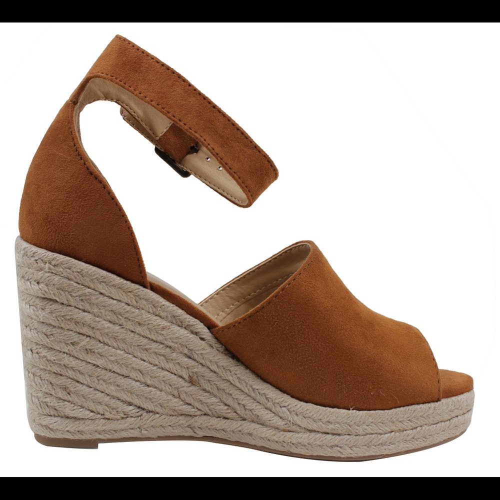 Hazel ankle strap espadrilles Wedge - Picture 3 of 7